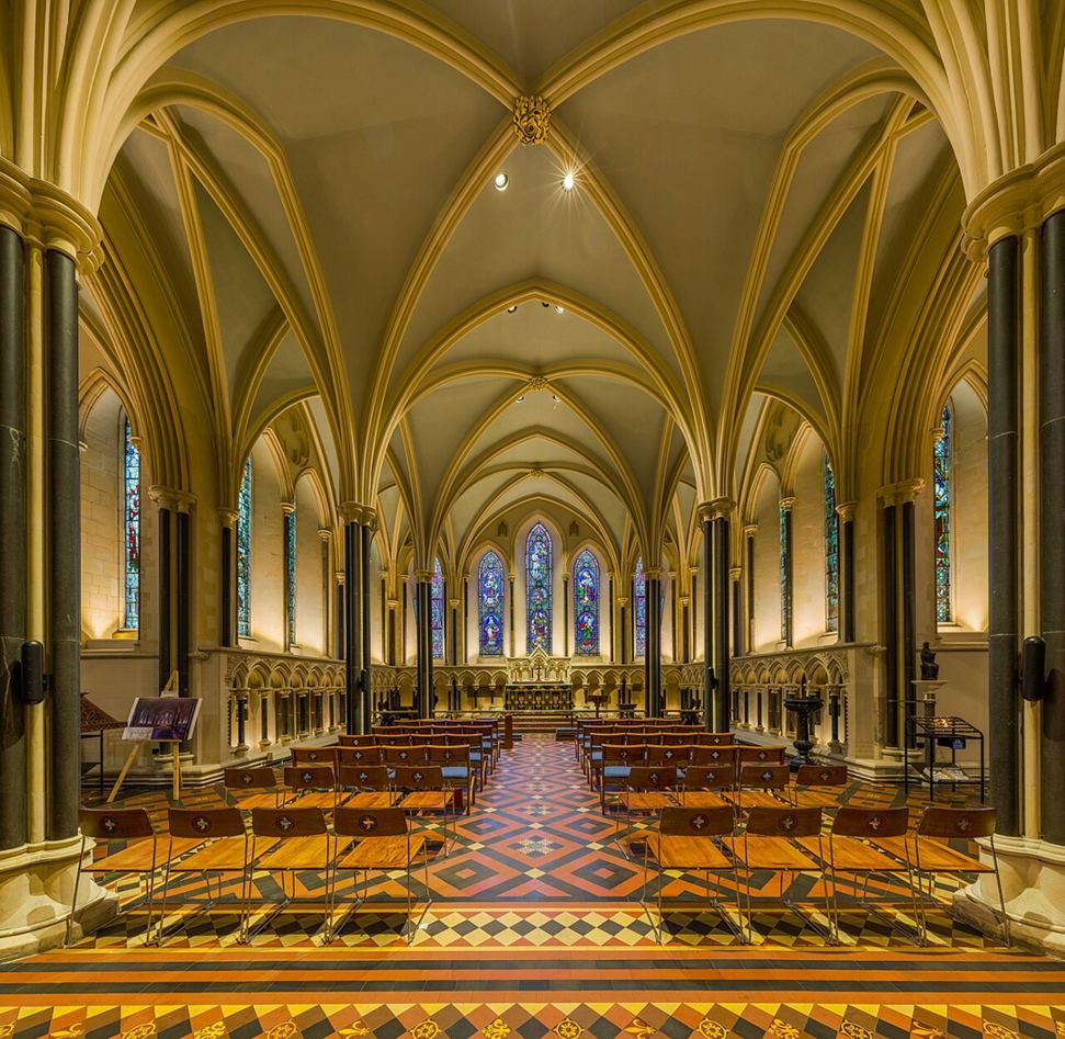 The Lady Chapel inside St Patrick’s Cathedral in Dublin