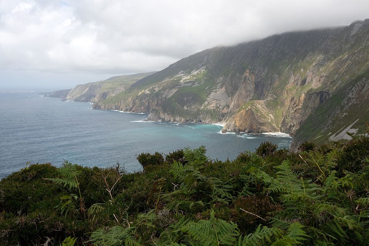 Slieve League cliffs seen from the Bunglas viewpoint