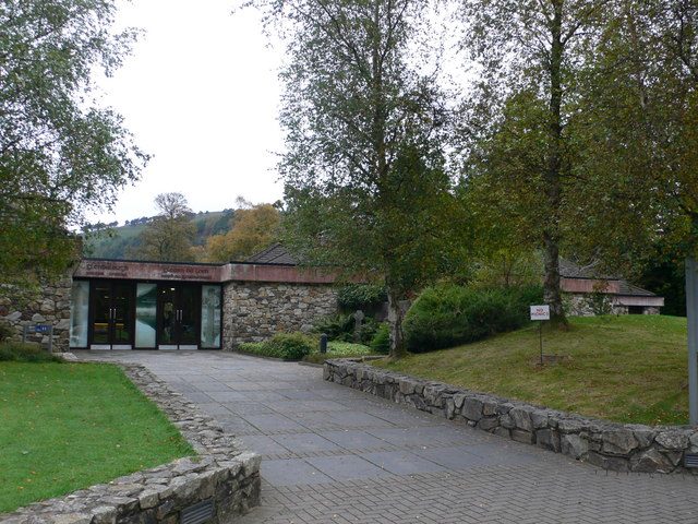 The exterior of Glendalough Visitor Centre in 2009