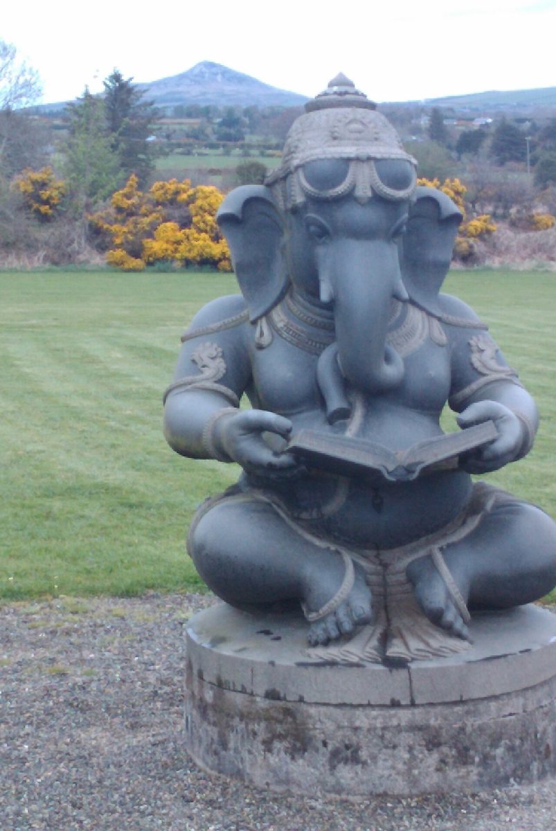 A Ganesha statue at the former Victor’s Way park