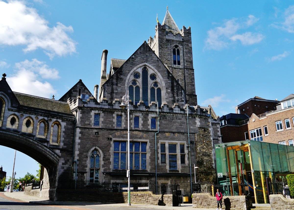 A second view of Dublinia’s Synod Hall building