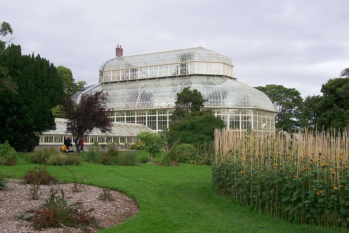 Palm House at Dublin’s National Botanic Gardens