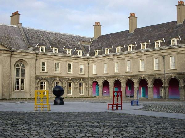 Courtyard at the Irish Museum of Modern Art