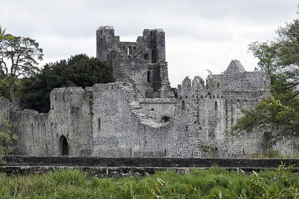 Defensive walls of Adare Desmond Castle