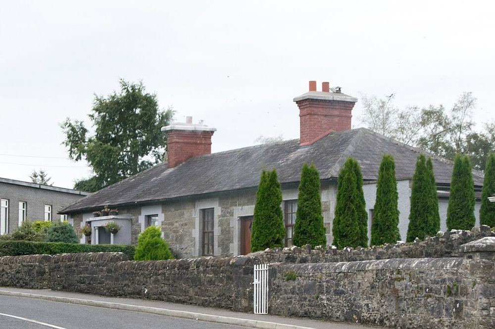 Stone estate cottages in Ardagh village
