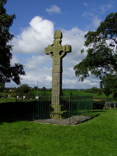 The carved Ardboe High Cross