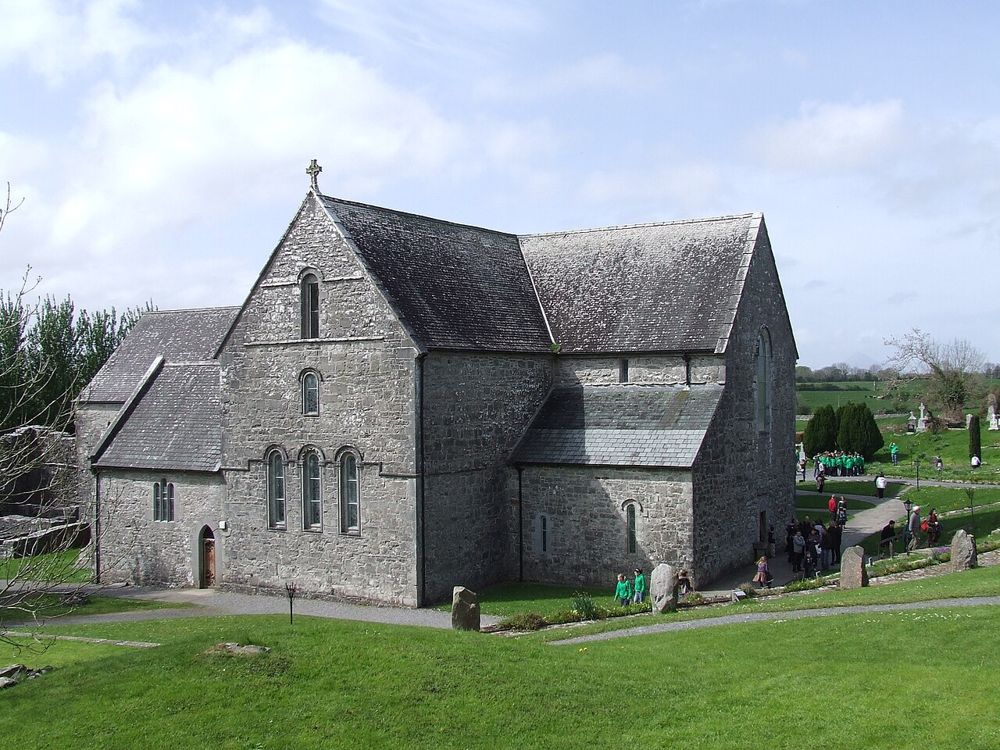 Eastern elevation of Ballintubber Abbey