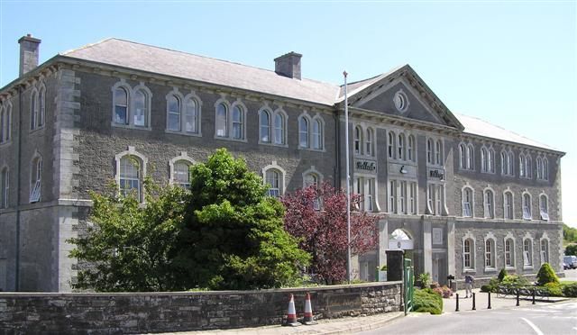 The Belleek Pottery building in County Fermanagh