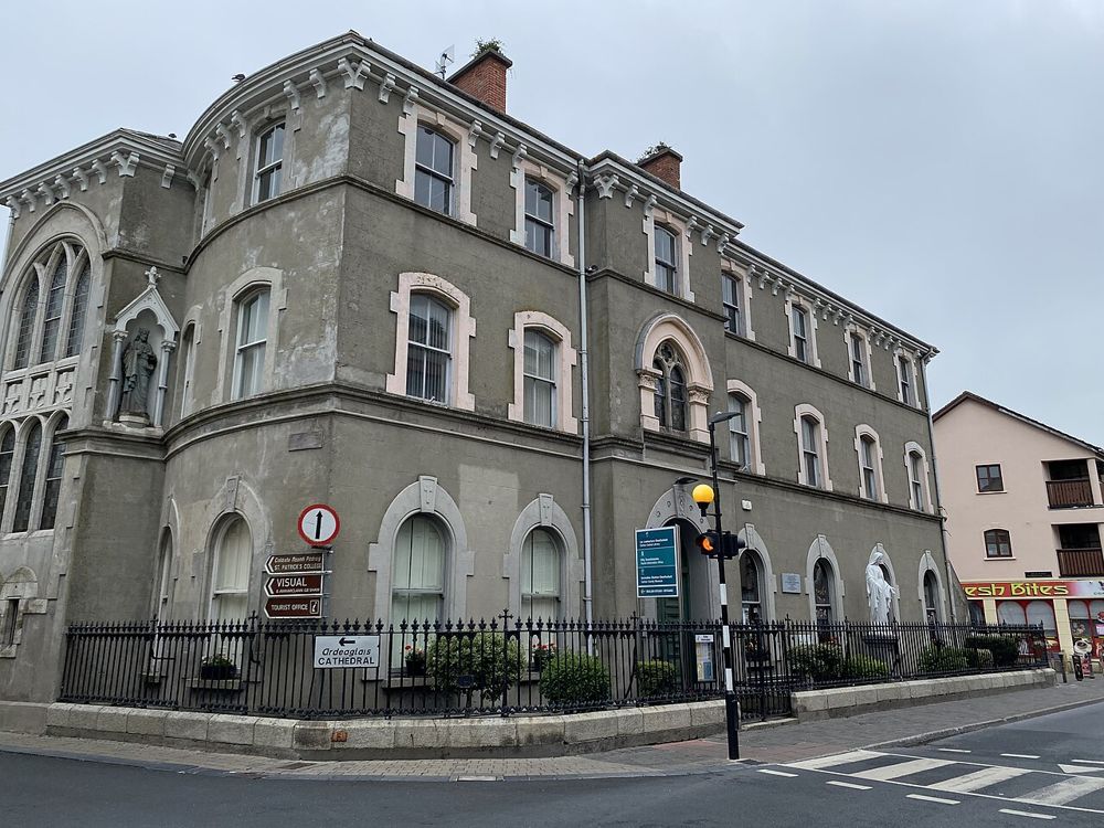 The exterior of Carlow County Museum