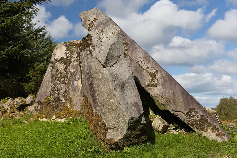 The Calf House stone monument at Cavan Burren Park