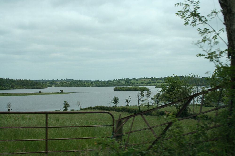 Lough Gowna landscape context for the woodland on its shores
