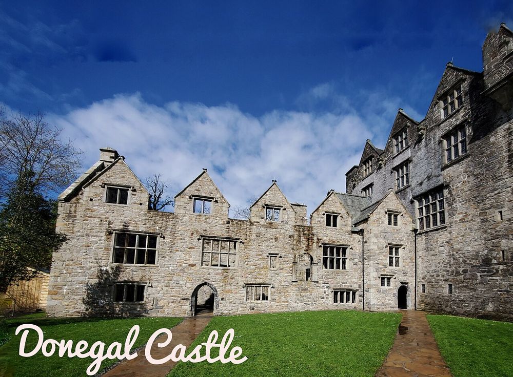 Donegal Castle in the centre of Donegal town