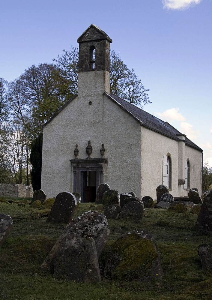 The church at Durrow monastic site in County Offaly