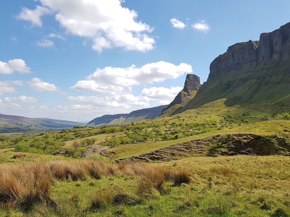 The Glenade Valley and the cliffs around Eagle’s Rock