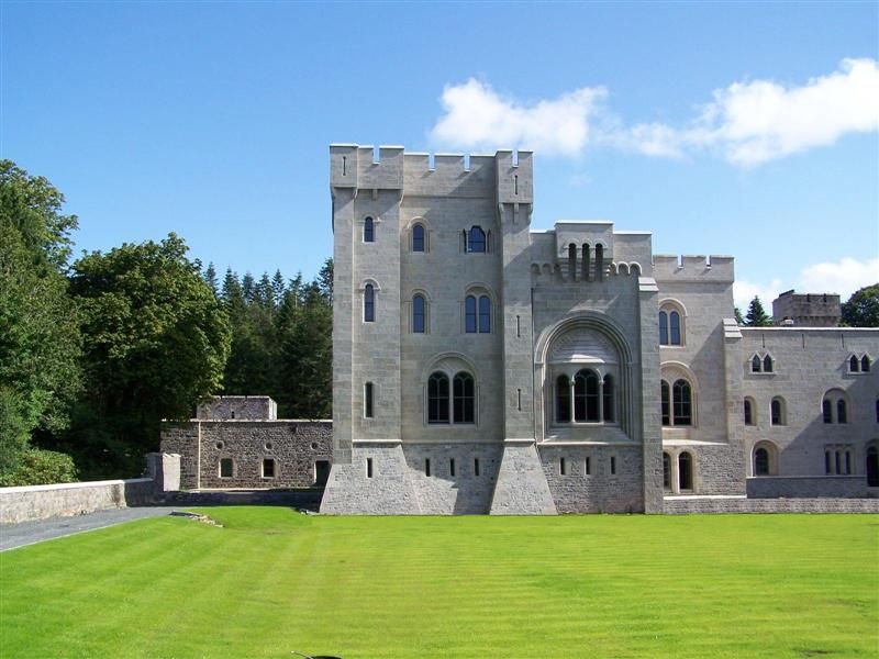 Exterior of Gosford Castle in the forest park