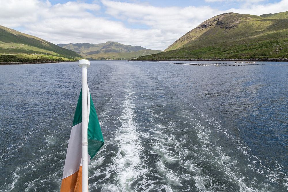 Killary Harbour framed by Connemara mountain slopes