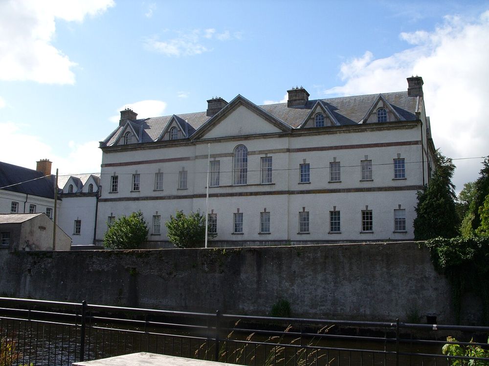 King House seen from the river in Boyle