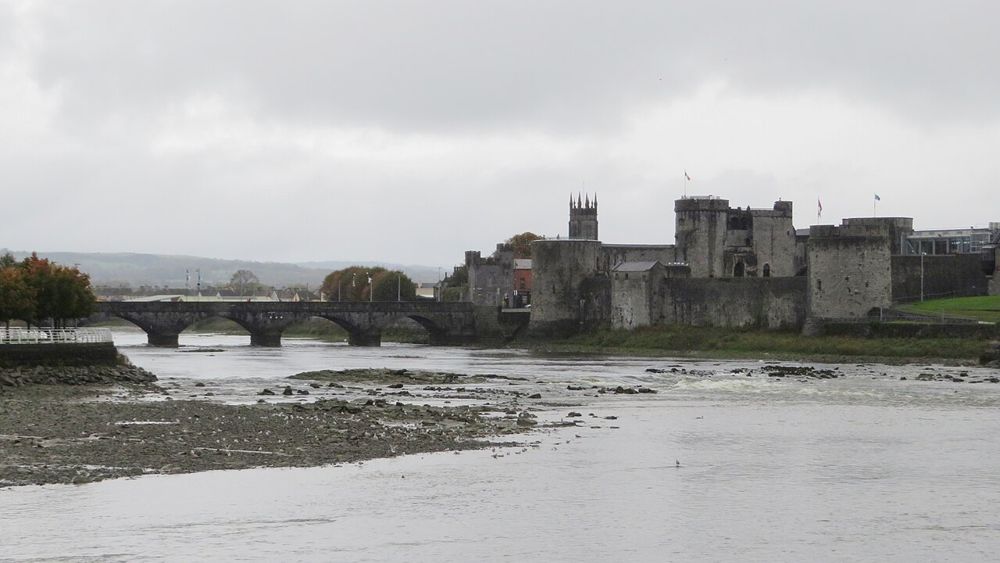 King John’s Castle seen across the River Shannon