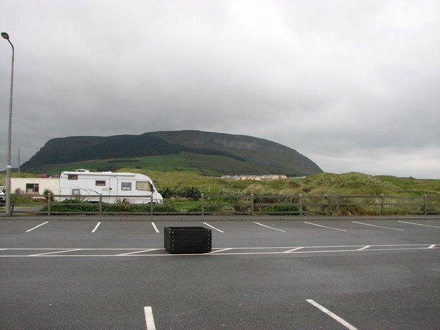 Knocknarea’s broad hill profile seen from Strandhill