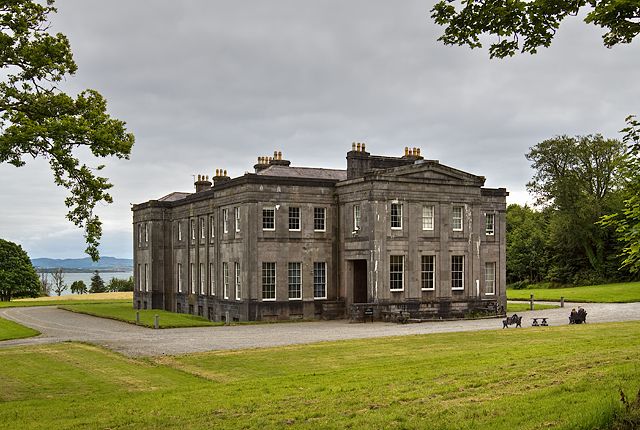 Lissadell House in its estate setting