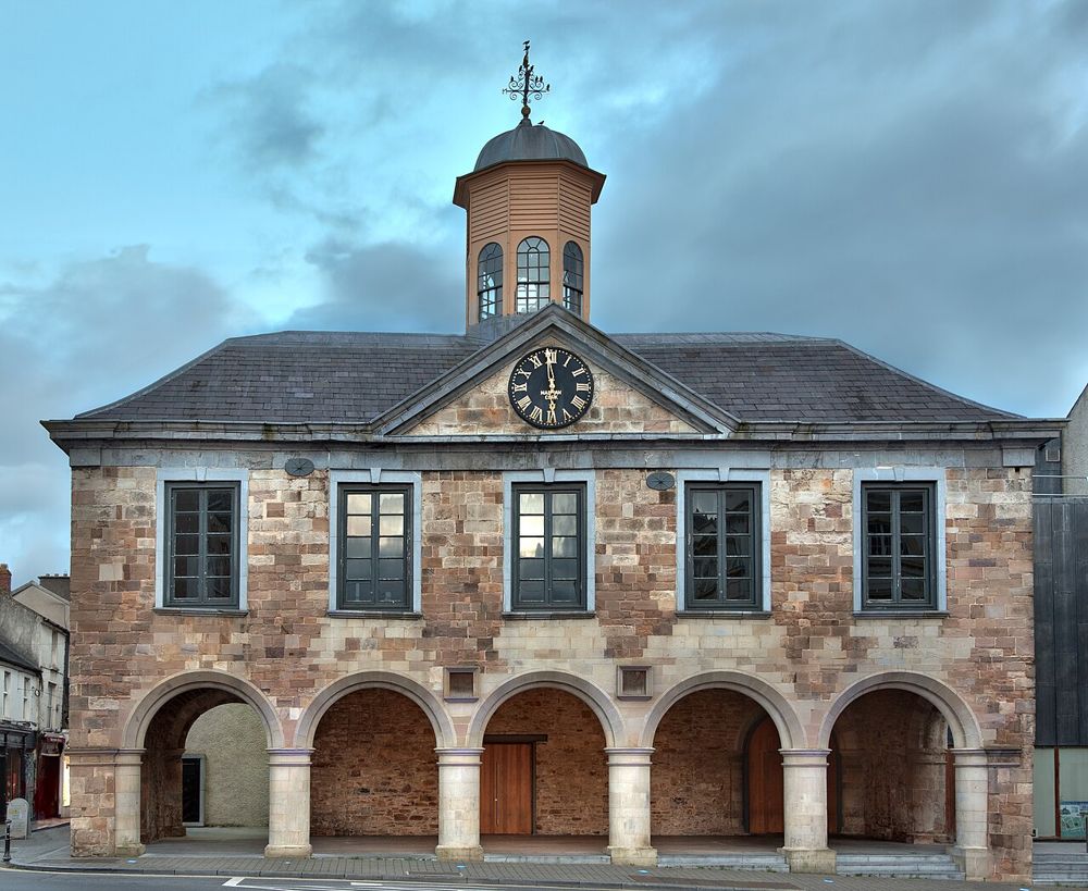 The restored Main Guard building in central Clonmel