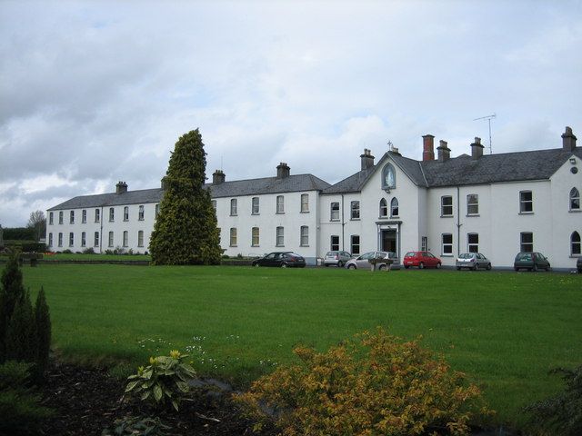 Multyfarnham Friary seen from the surrounding grounds