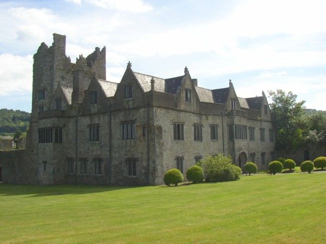 The manor house at Ormond Castle in Carrick-on-Suir