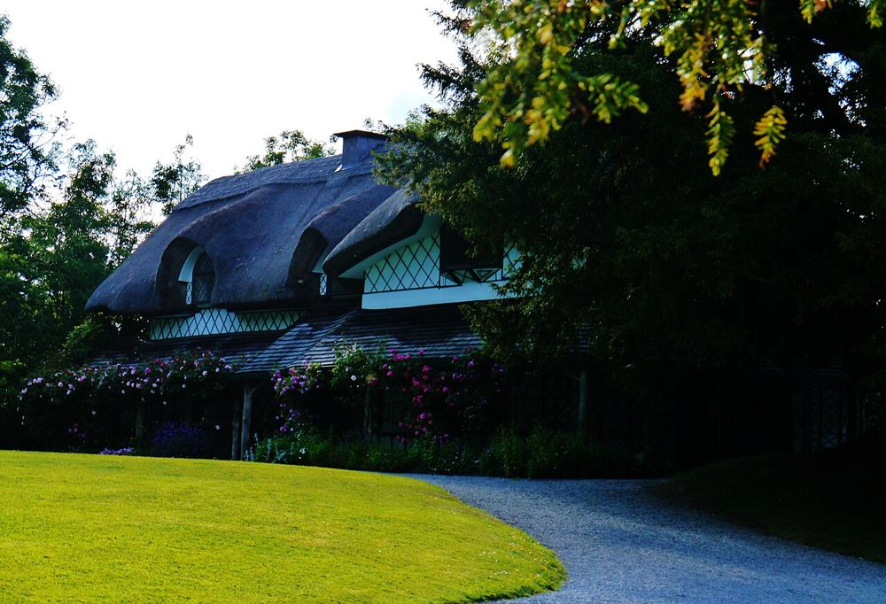 The thatched ornamental Swiss Cottage near Cahir