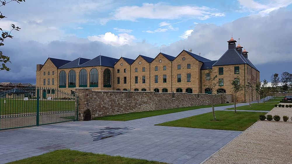 Buildings of the modern Tullamore D.E.W. distillery