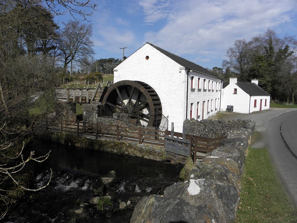 The buildings of Wellbrook Beetling Mill
