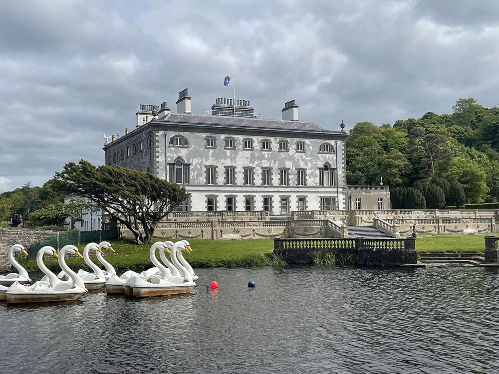 South façade of Westport House