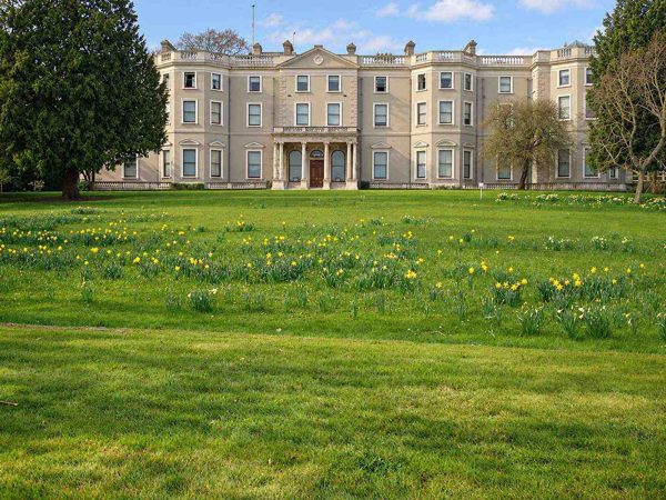 AI illustration of Farmleigh House & Estate based on a credited source photograph