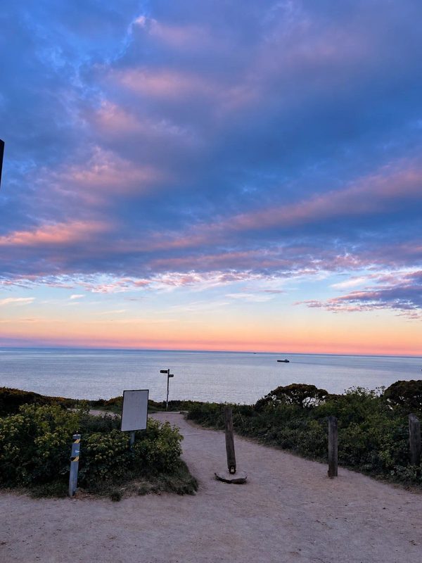 AI illustration of Howth Summit Viewpoint based on a credited source photograph