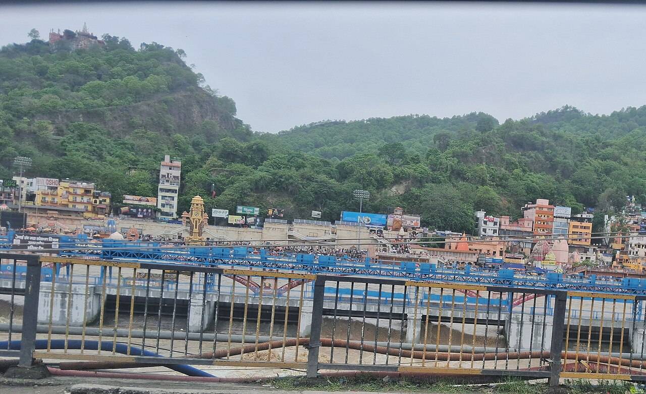 Har Ki Pauri riverside area in Haridwar