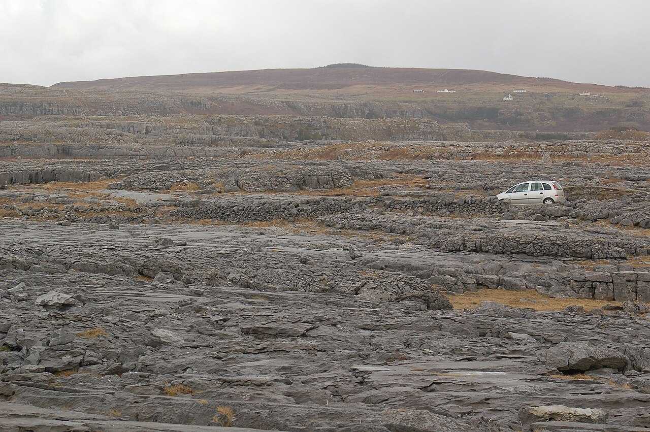 Limestone landscape in the Burren, County Clare