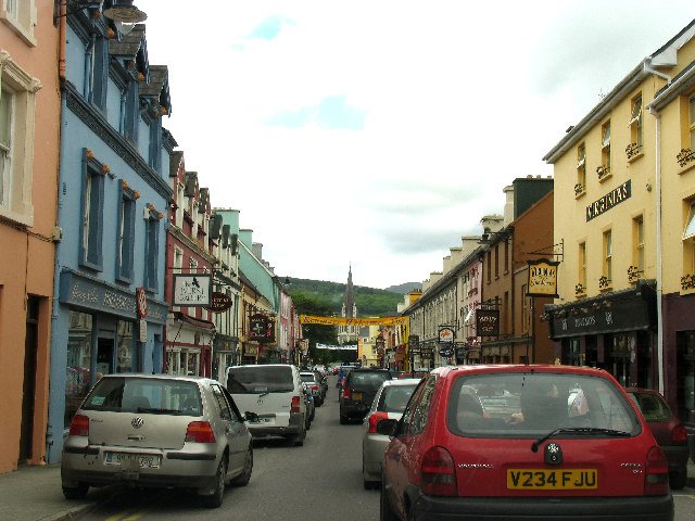A street in Kenmare town centre