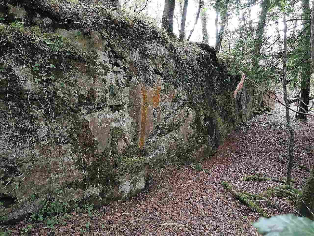 Historic copper-mining remains on Ross Island