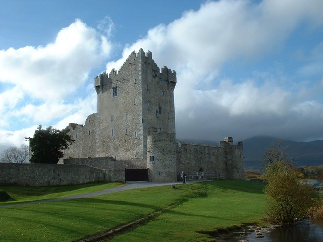 Ross Castle beside Lough Leane