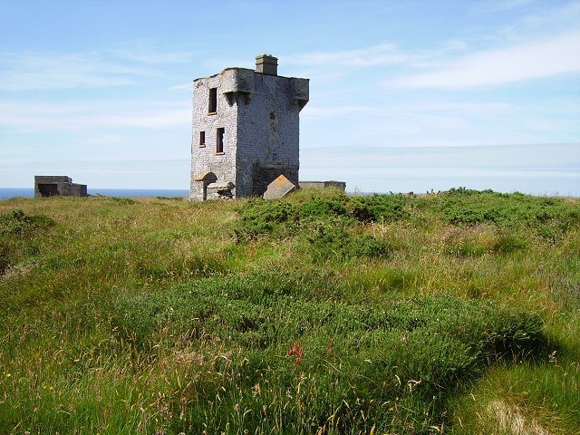 The former signal tower on Brow Head