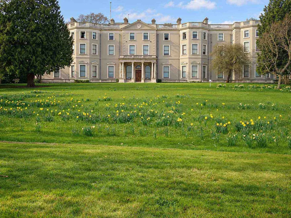 AI illustration of Farmleigh House & Estate based on a credited source photograph