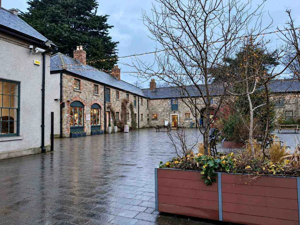 AI illustration of Marlay Park & Craft Courtyard based on a credited source photograph